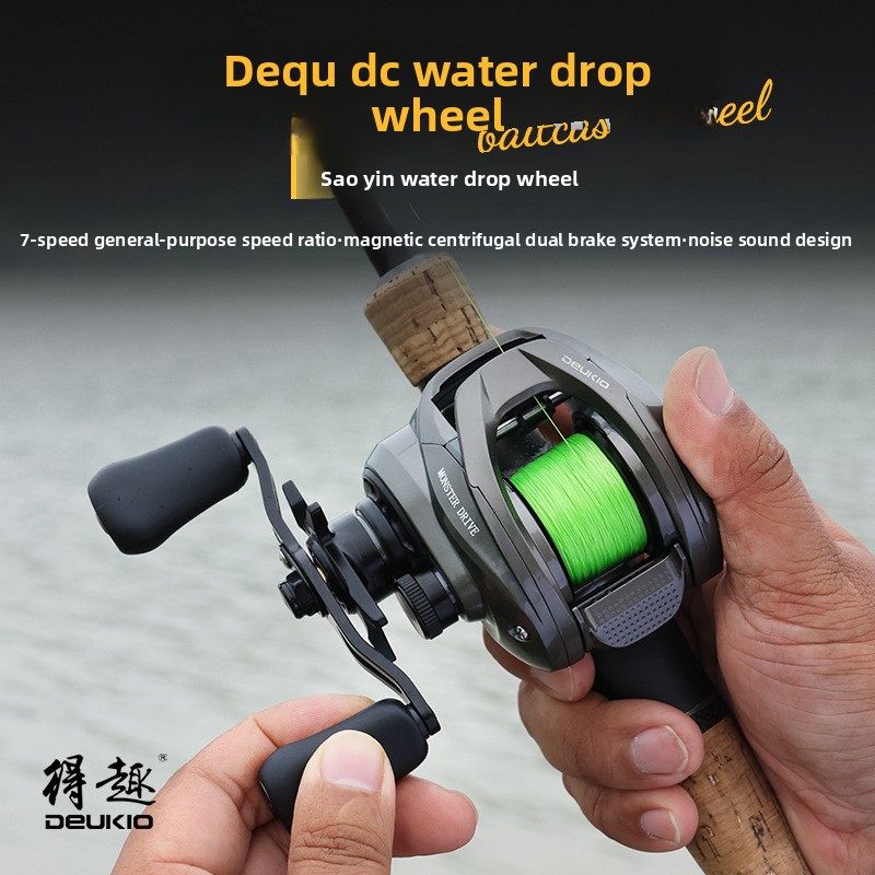 Ice Fishing Line - FunDCUniversal baitcasting reel for black bass