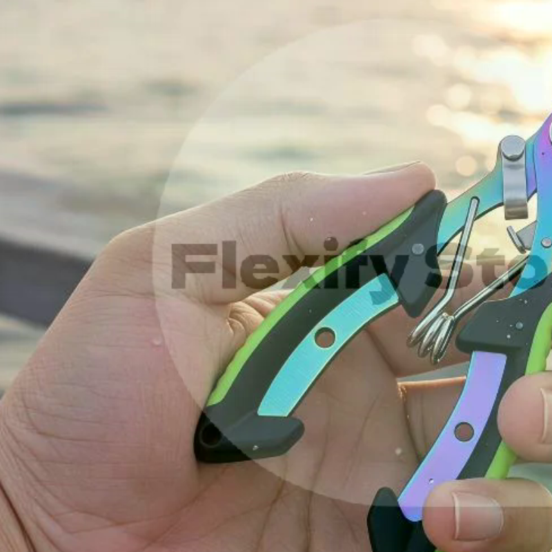 Freshwater Line - Fishing Pliers Colored Titanium Coated Portable