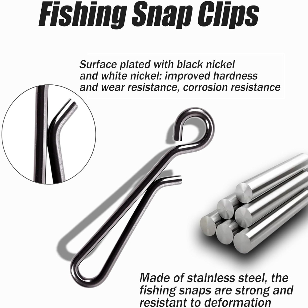 100Pcs Stainless Steel Fishing – Saltwater Line Bewertung und Preis