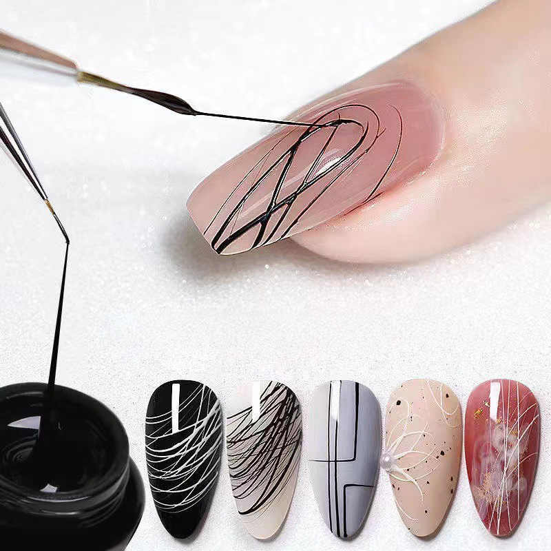 Nail Art Drawing Gel, Elastic  – Copolymer Line Bewertung und Preis