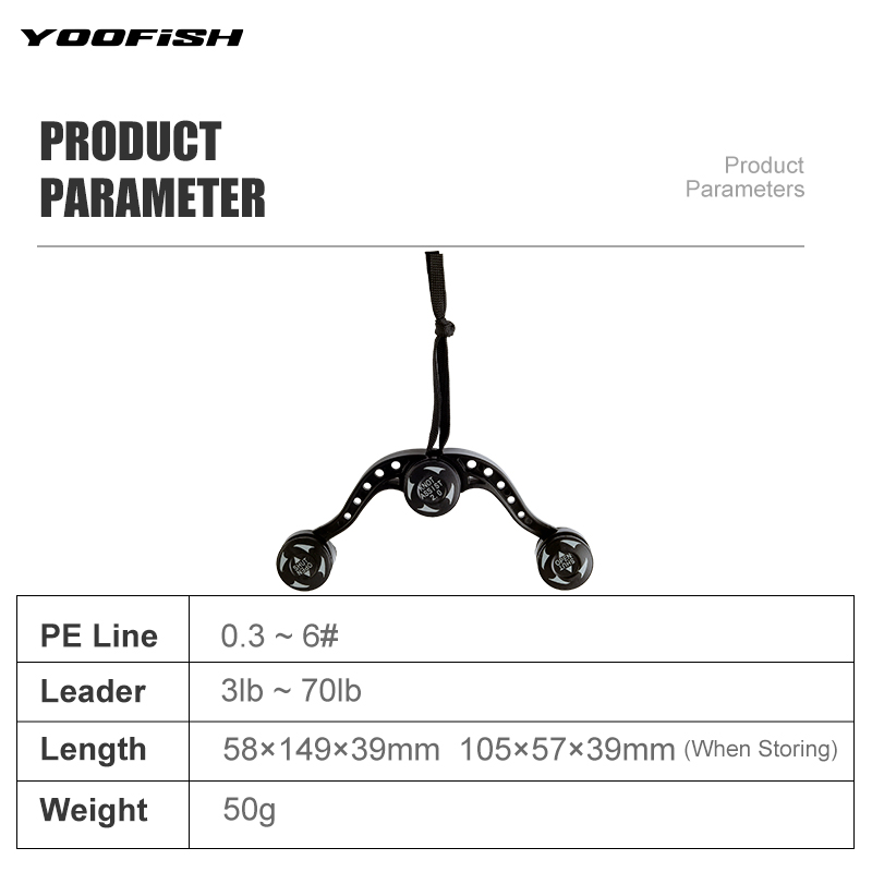YOOFISH Fishing Tools GT FG PR – Leader Line Bewertung und Preis