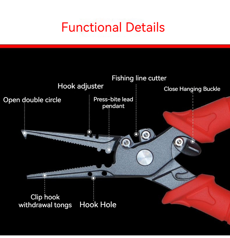 High-Precision Luya Pliers Mul – Fishing Line Cutter Bewertung und Preis