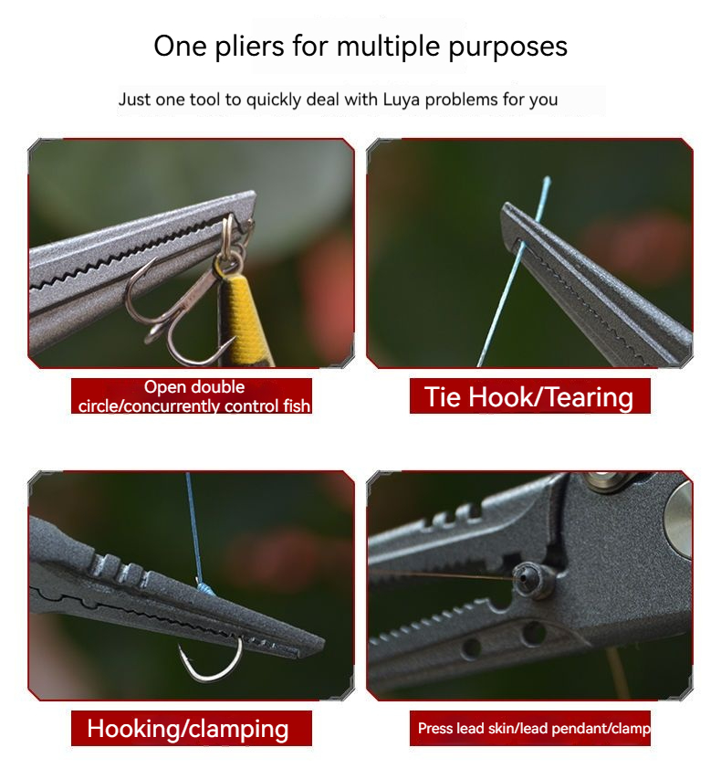 High-Precision Luya Pliers Mul – Fishing Line Cutter Bewertung und Preis