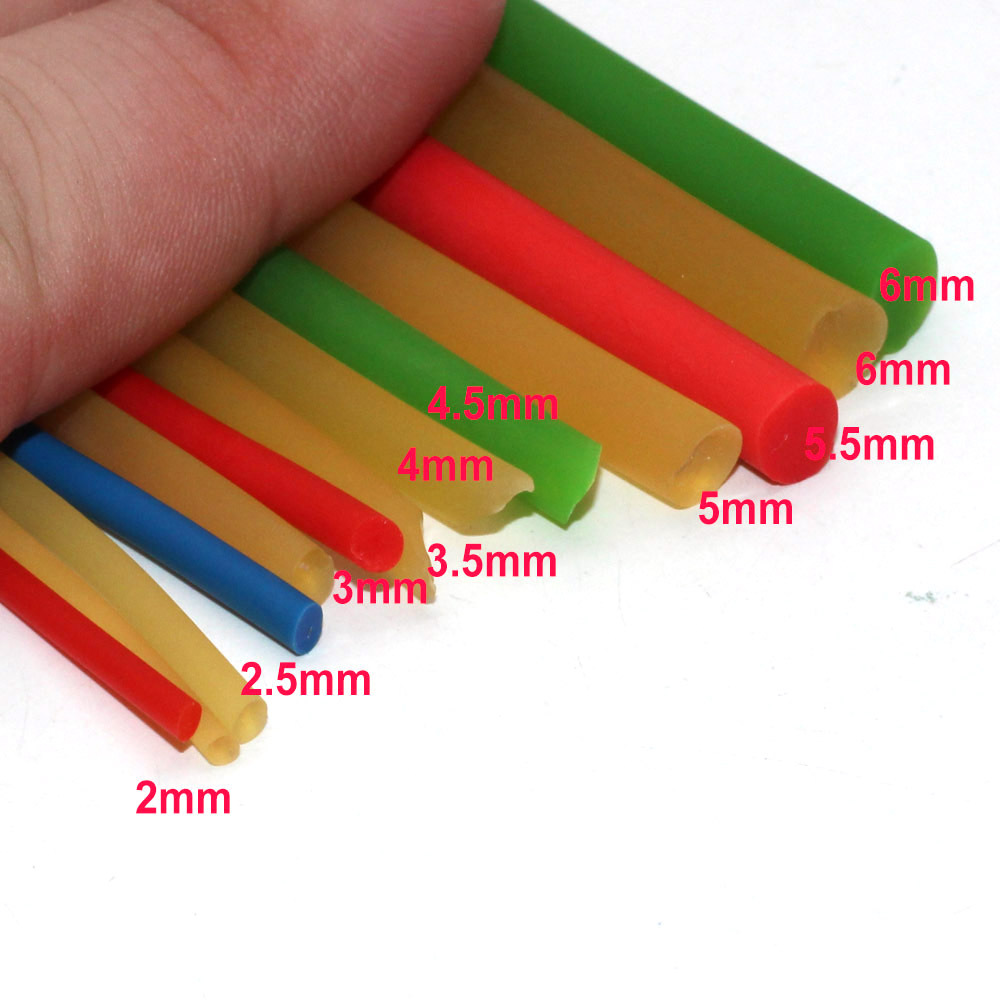 10/20m Diameter 2mm 3mm Latex  – Monofilament Line Bewertung und Preis
