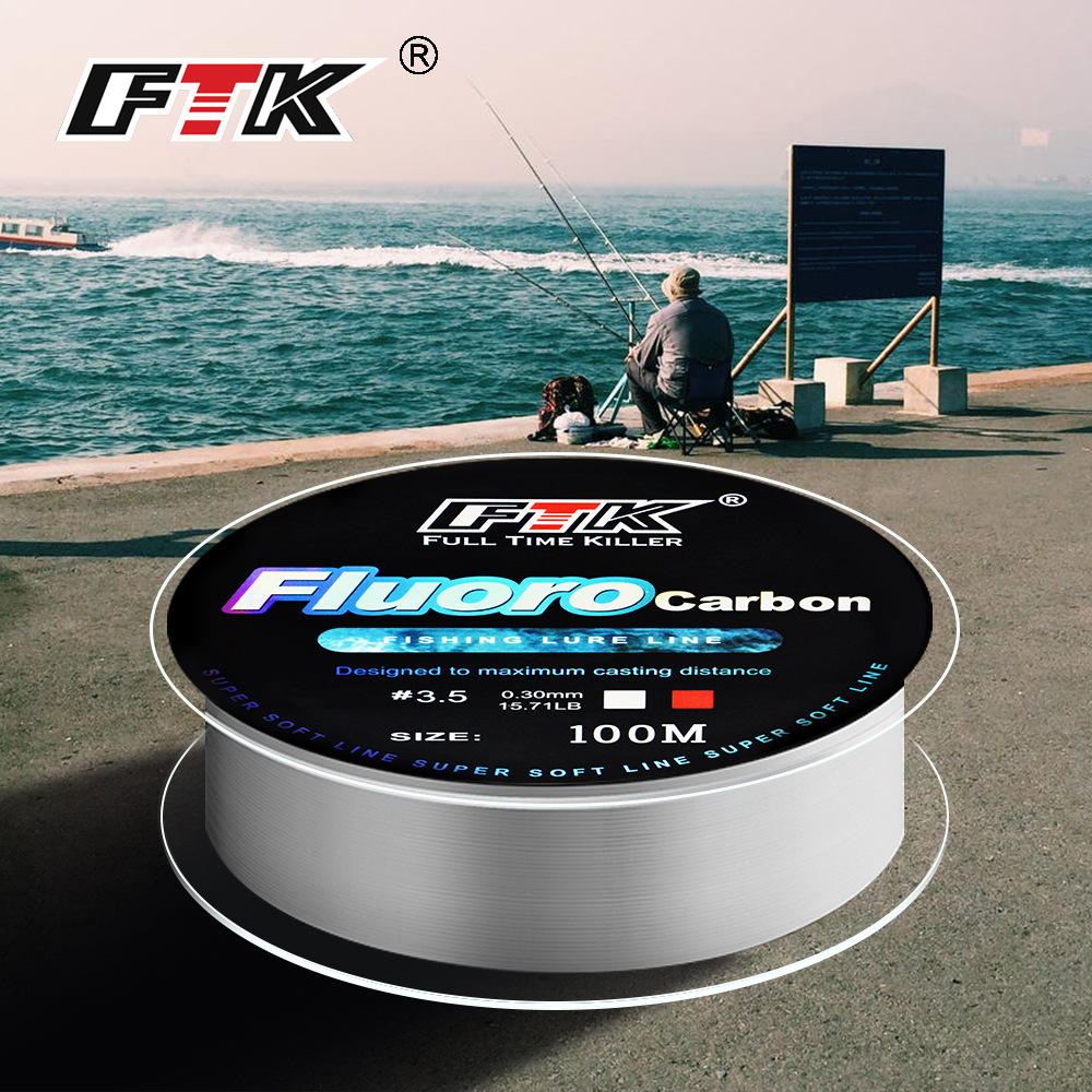 100M Fluorocarbon Coating Fish – Fluorocarbon Line Bewertung und Preis