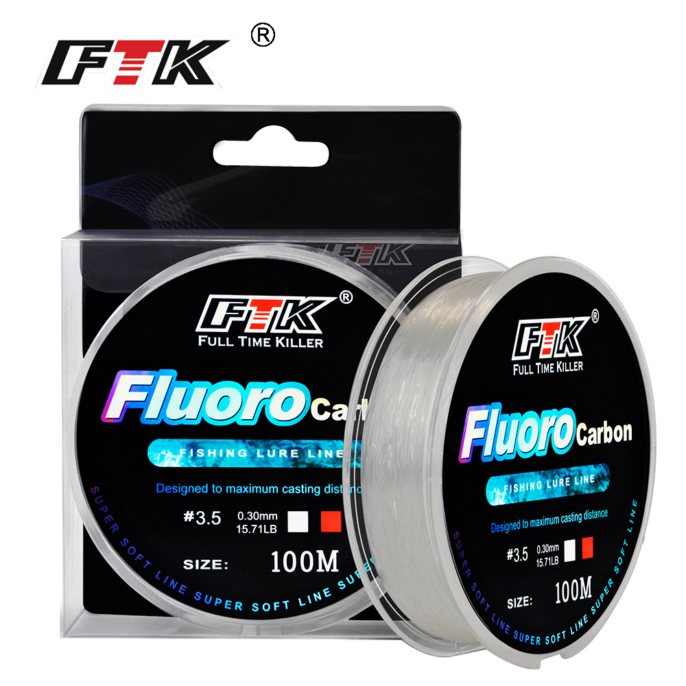 100M Fluorocarbon Coating Fish – Fluorocarbon Line Bewertung und Preis