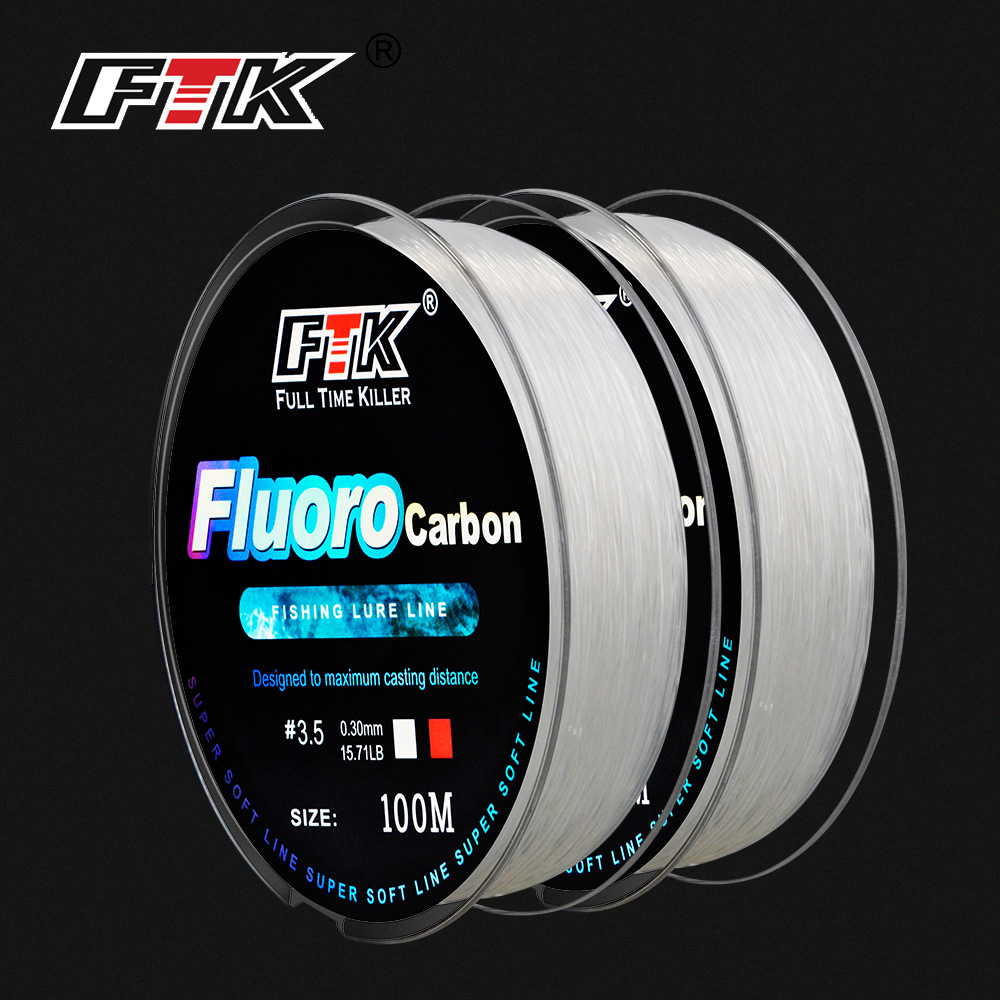 100M Fluorocarbon Coating Fish – Fluorocarbon Line Bewertung und Preis