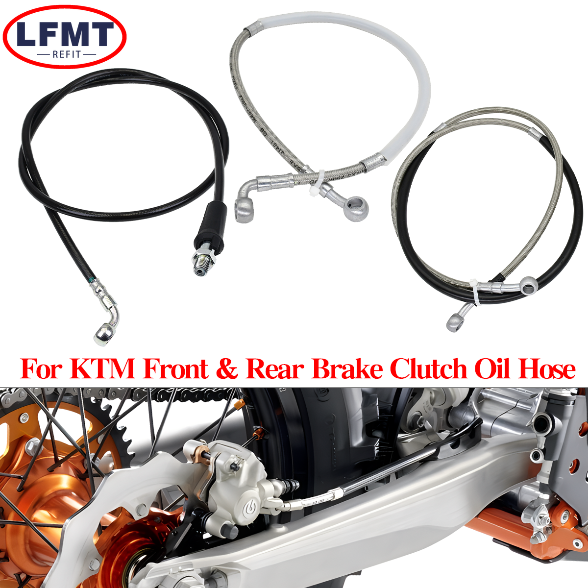 Motorcycle Rear Brake Oil Hose – Braided Line Bewertung und Preis