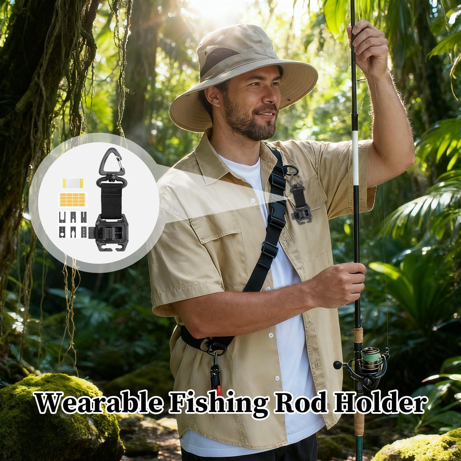 Wearable Fishing Rod Clips Hol – Saltwater Line Bewertung und Preis
