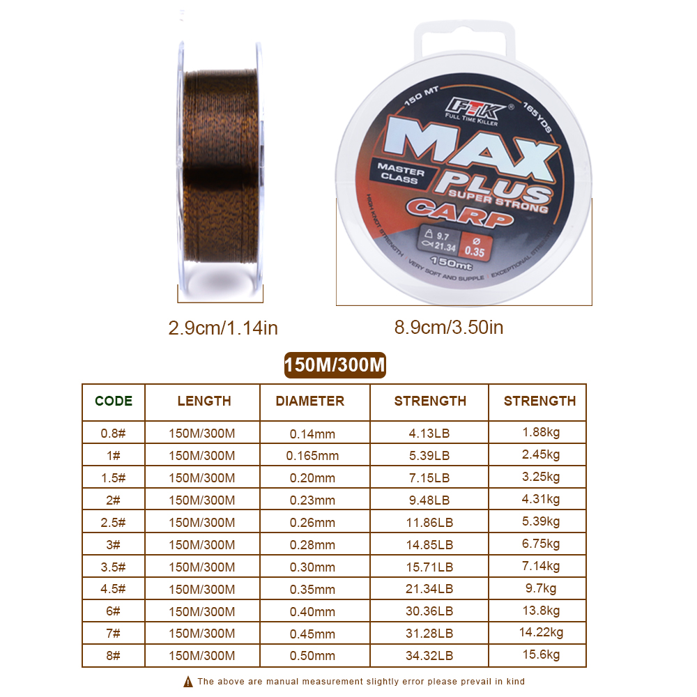 FTK 150M/300M Invisible Fluoro – Fluorocarbon Line Bewertung und Preis