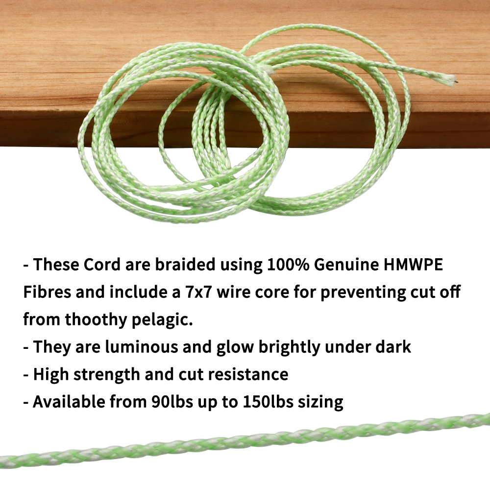 Ellll 90/120/150LB Luminous PE – Ice Fishing Line Bewertung und Preis