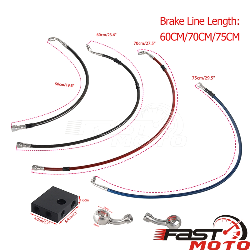 Motorcycle Brake Line Kit ABS  – Braided Line Bewertung und Preis