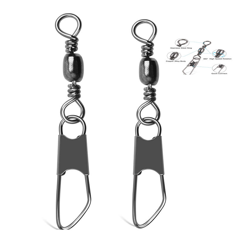 100Pcs Fishing Barrel Swivel C – Saltwater Line Bewertung und Preis