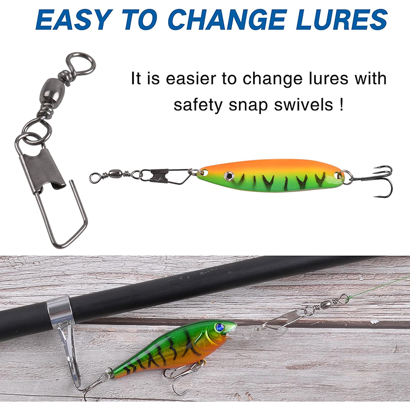 100Pcs Fishing Barrel Swivel C – Saltwater Line Bewertung und Preis