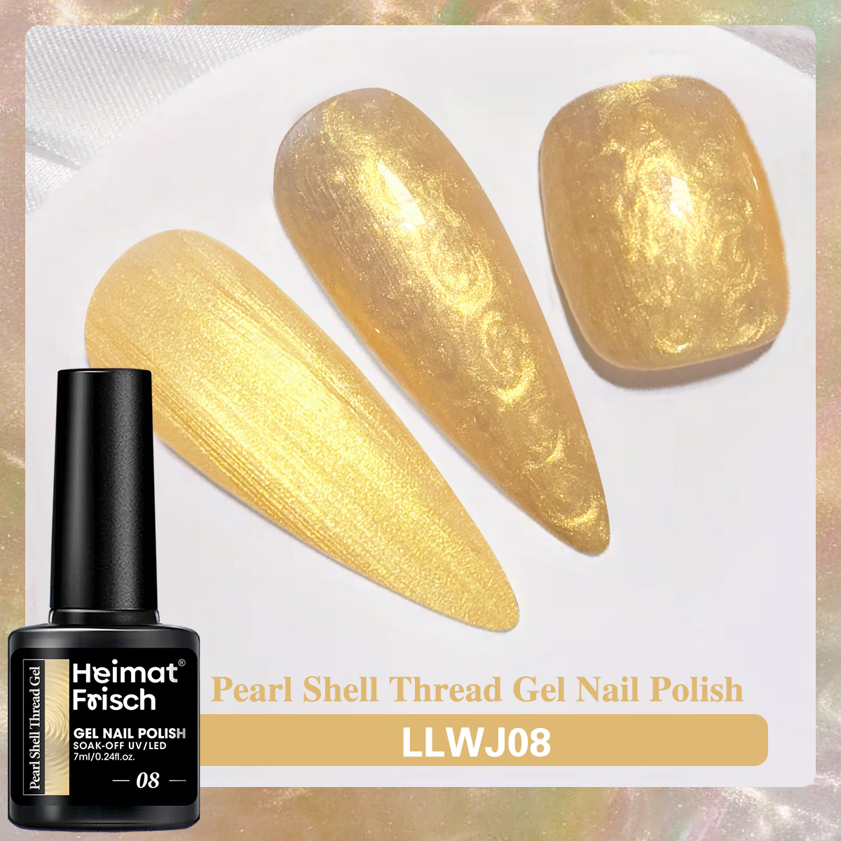 1 piece of shell line gel nail – Copolymer Line Bewertung und Preis