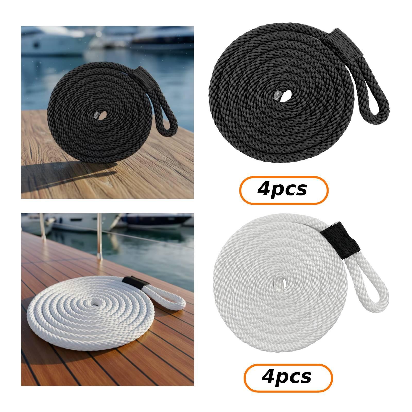 4 Pieces Docklines Mooring Rop – Braided Line Bewertung und Preis