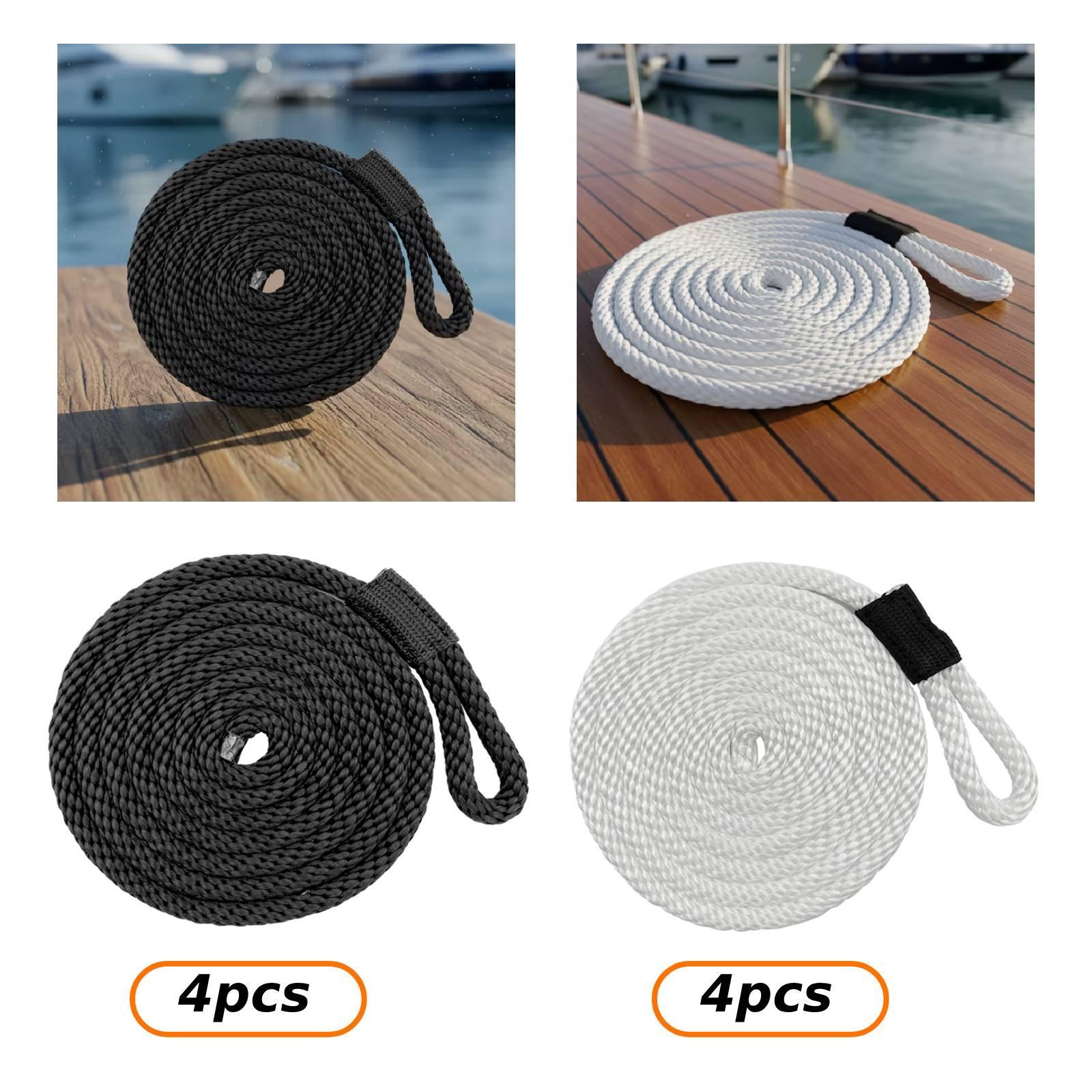 4 Pieces Docklines Mooring Rop – Braided Line Bewertung und Preis