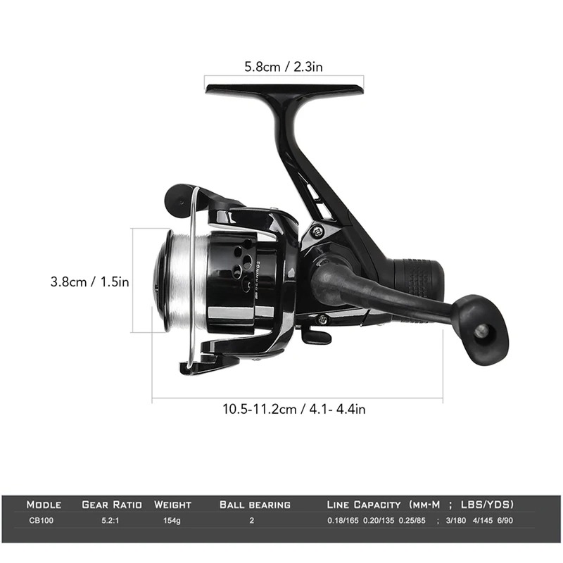 BRAVMAK 2.1/ 2.3 mTelescopic F – Fishing Line Spooler Bewertung und Preis