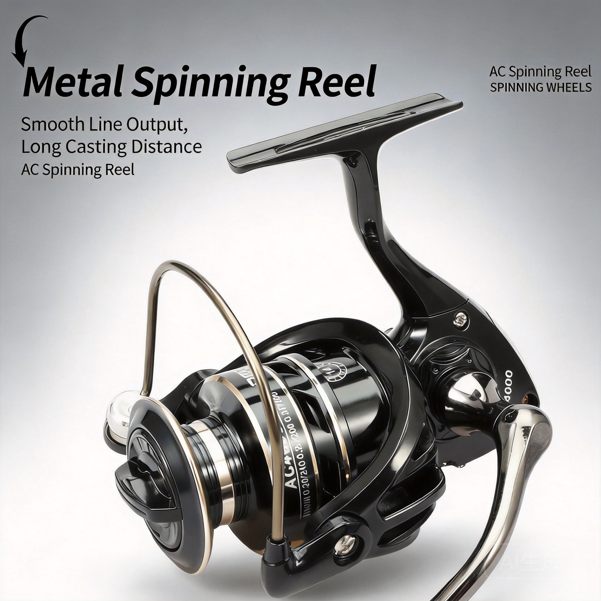 Ac Series All Metal Spinning F – Ice Fishing Line Bewertung und Preis